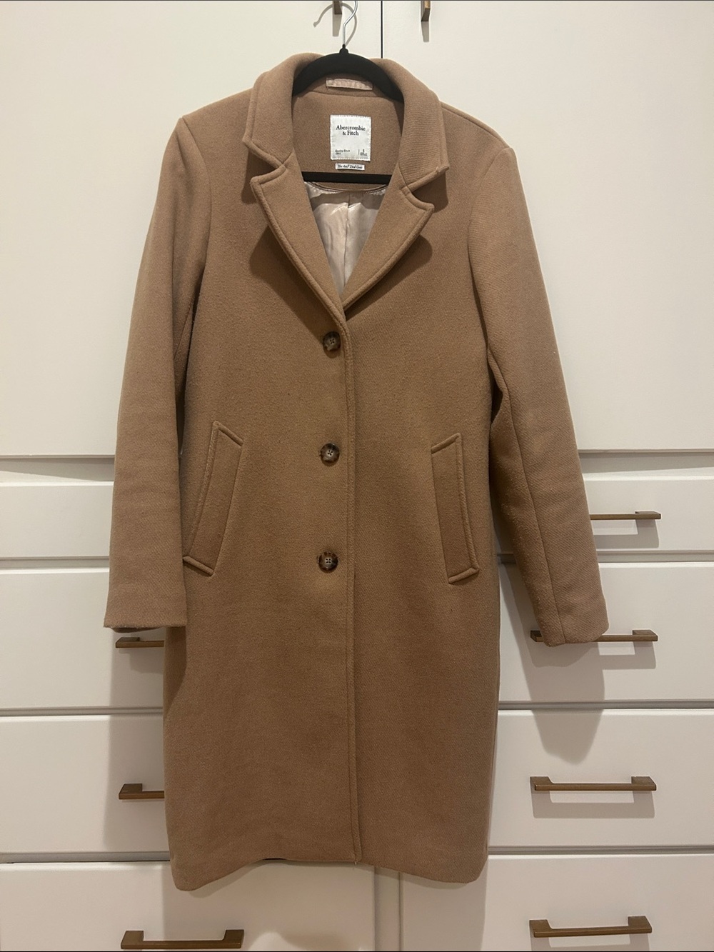 Abercrombie Wool Blend Dad Coat